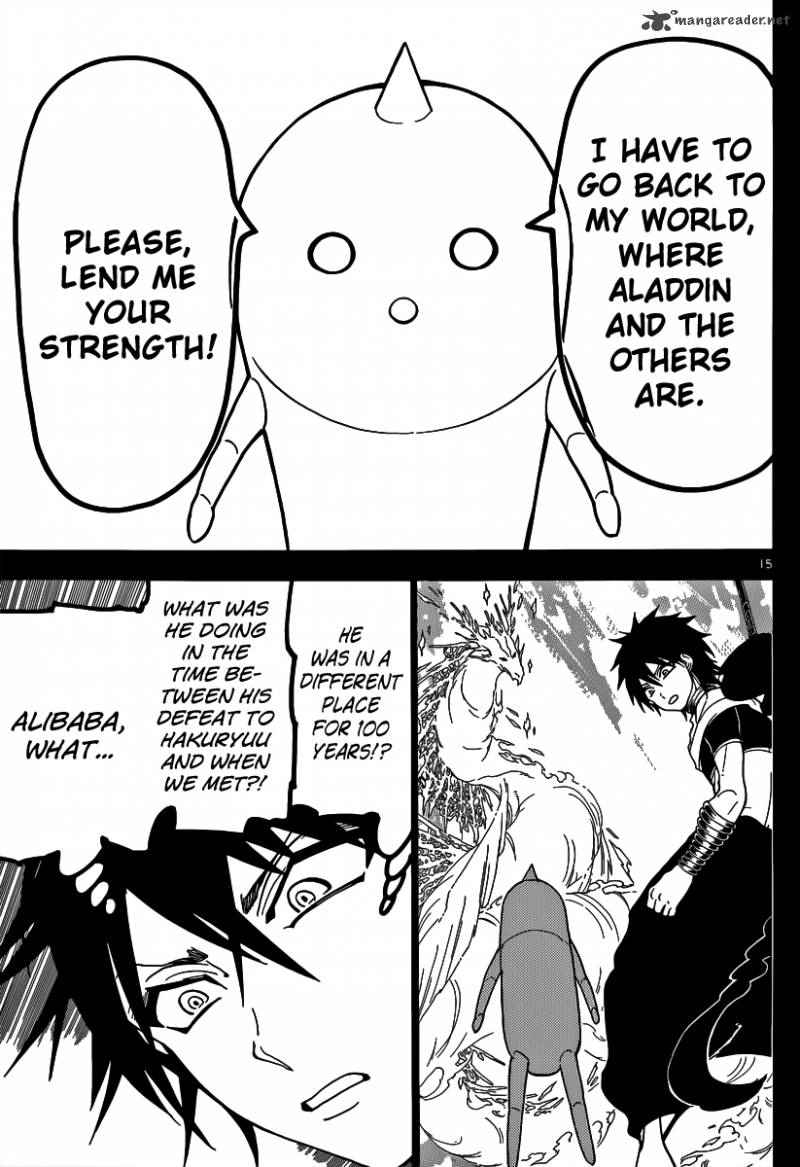 Magi - Labyrinth of Magic chapter 275 page 15