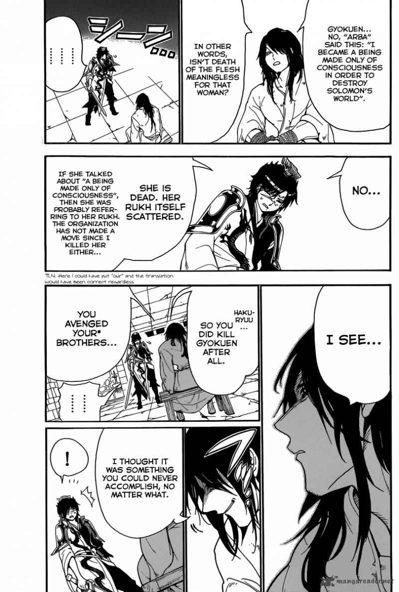 Magi - Labyrinth of Magic chapter 279 page 8