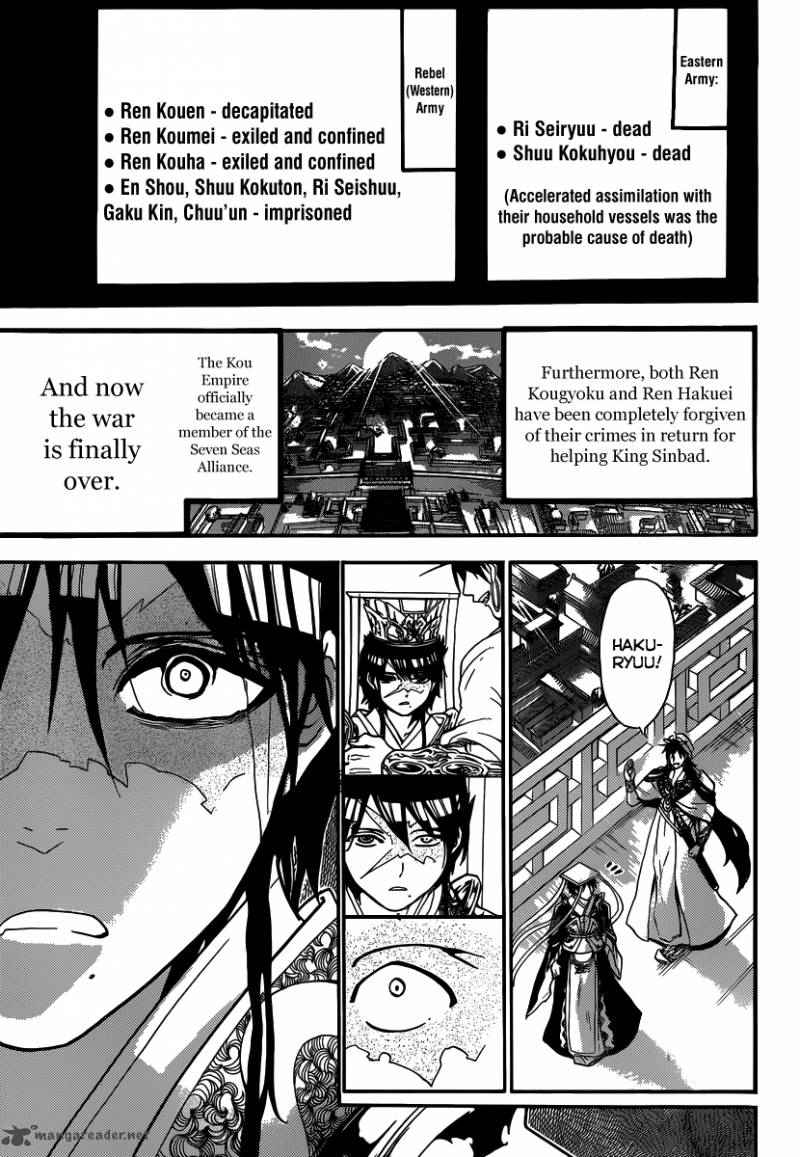 Magi - Labyrinth of Magic chapter 280 page 16