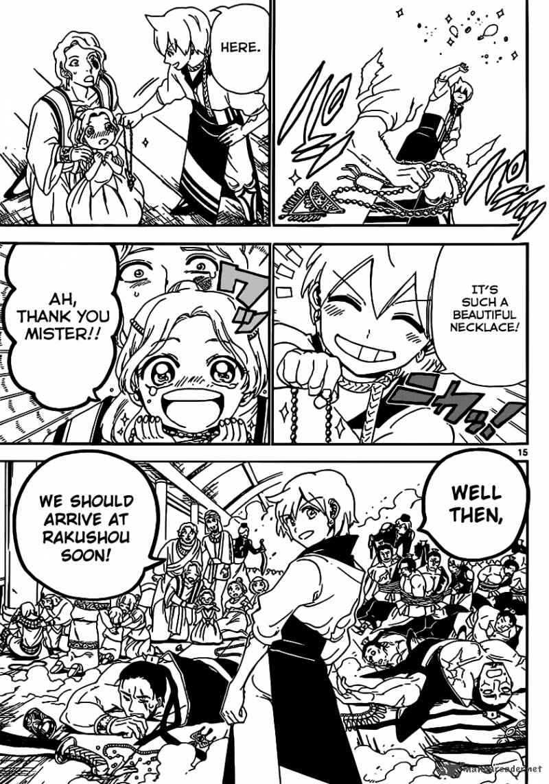 Magi - Labyrinth of Magic chapter 287 page 16