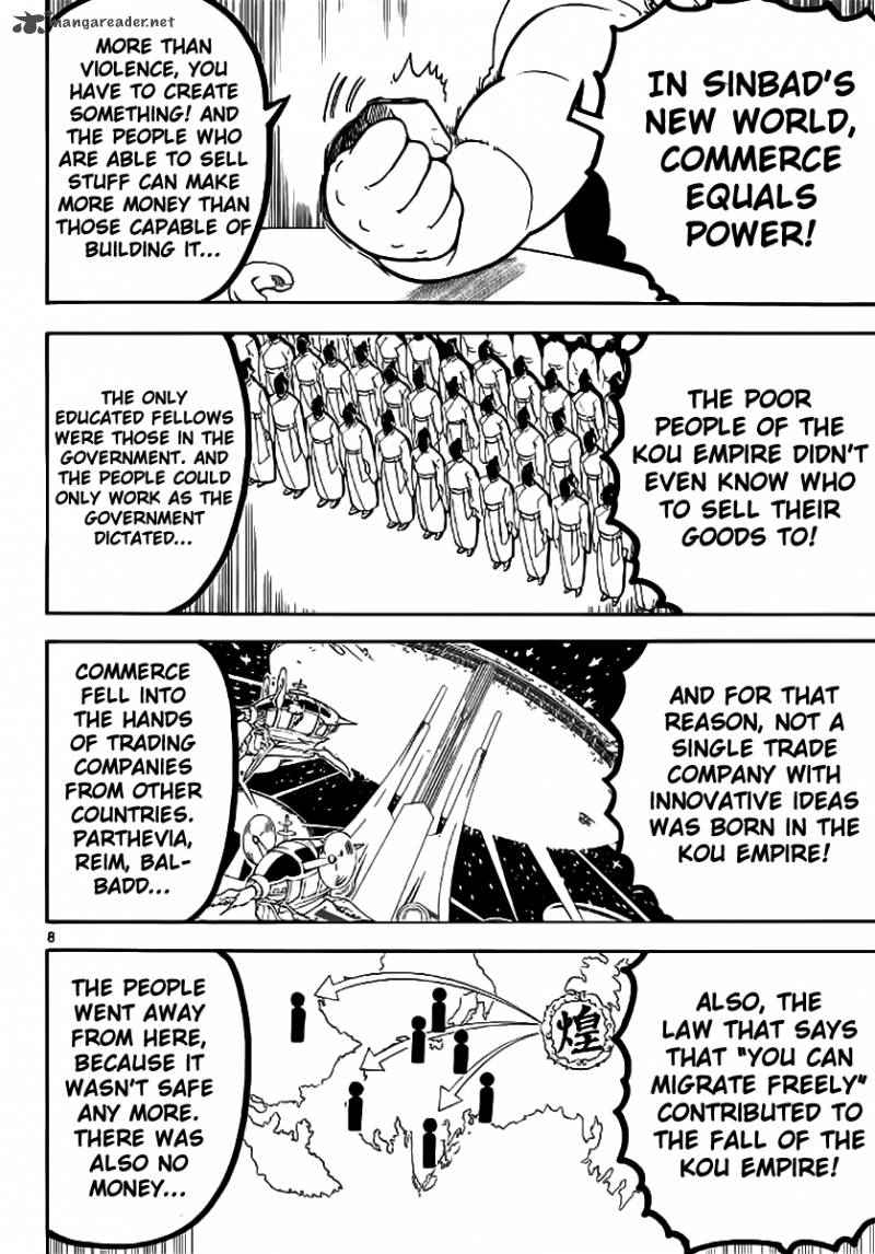 Magi - Labyrinth of Magic chapter 288 page 9