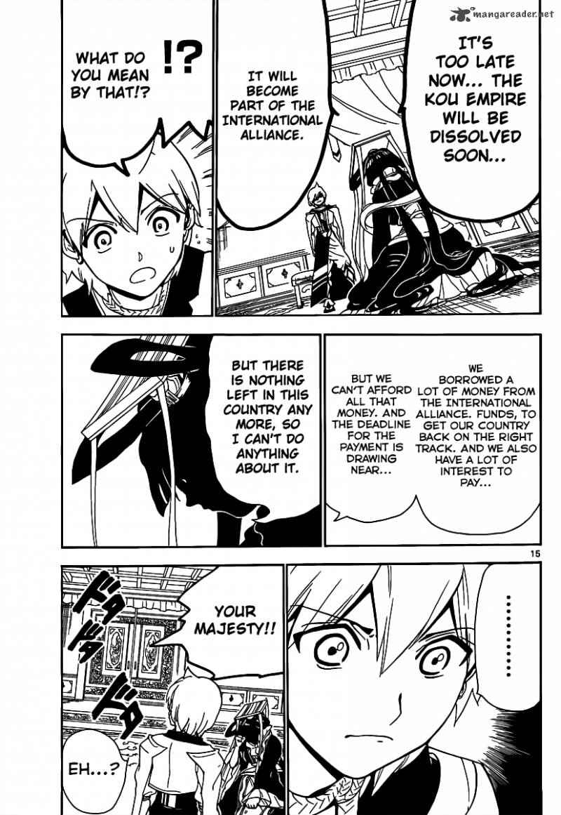 Magi - Labyrinth of Magic chapter 290 page 16