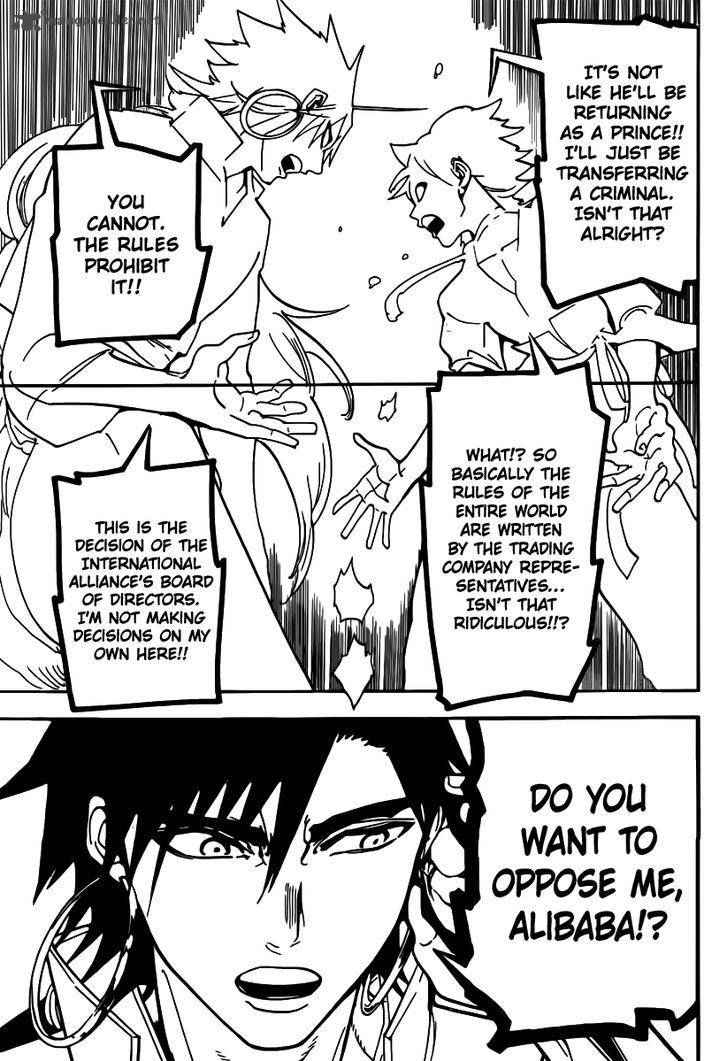 Magi - Labyrinth of Magic chapter 294 page 18