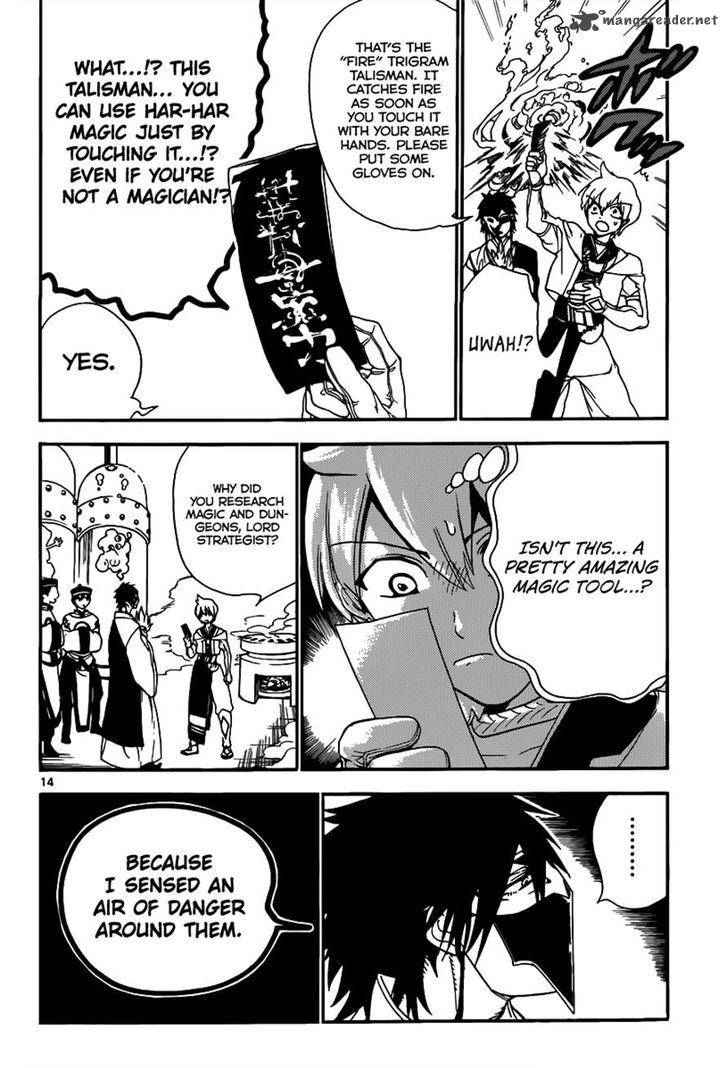 Magi - Labyrinth of Magic chapter 295 page 13