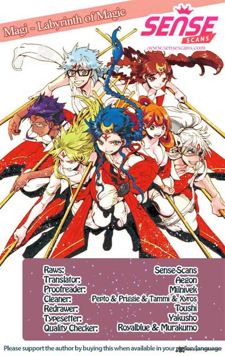 Magi - Labyrinth of Magic chapter 295 page 17