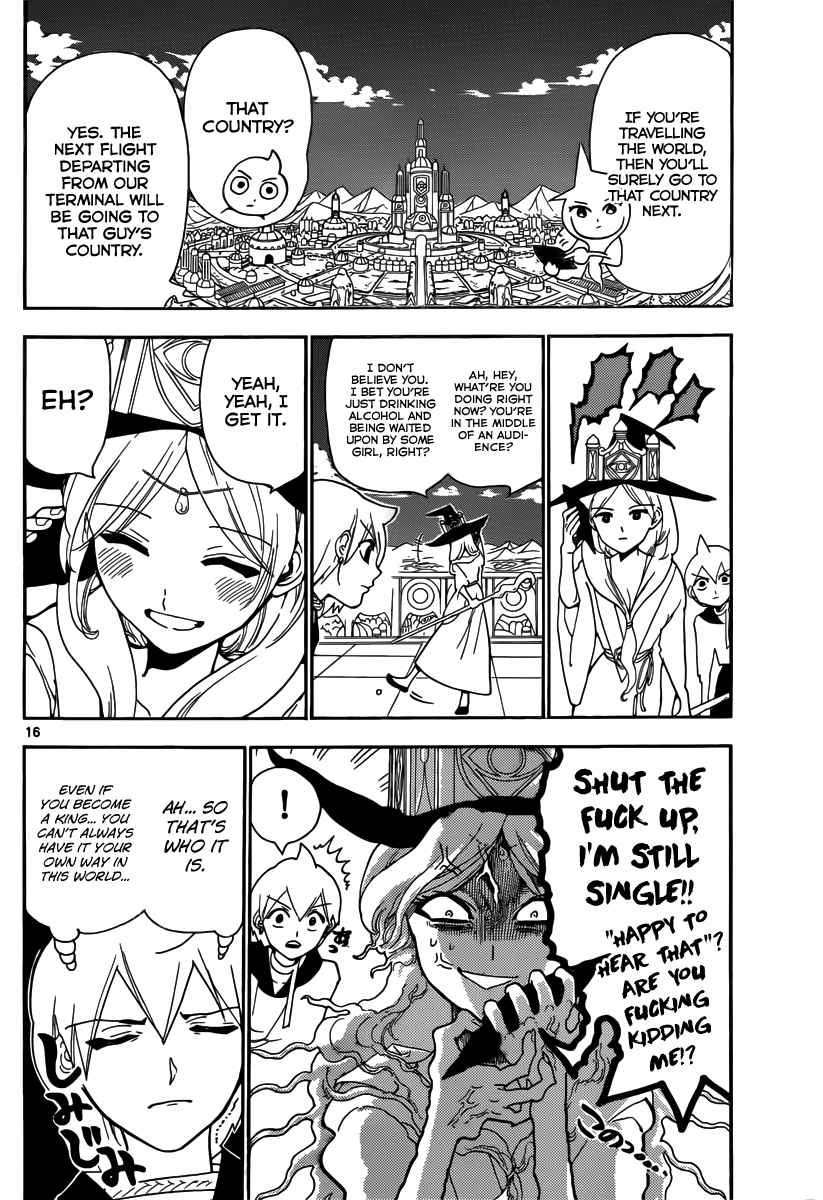 Magi - Labyrinth of Magic chapter 297 page 17