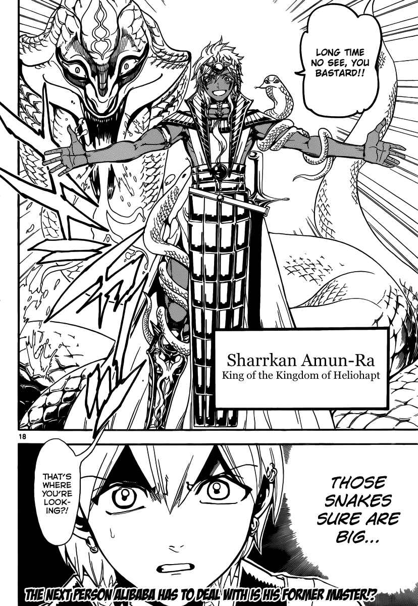 Magi - Labyrinth of Magic chapter 297 page 19