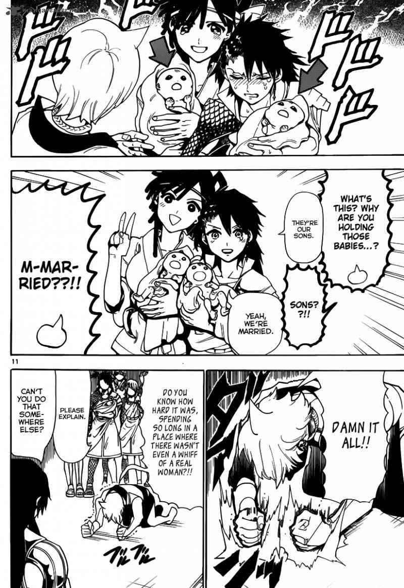 Magi - Labyrinth of Magic chapter 300 page 11
