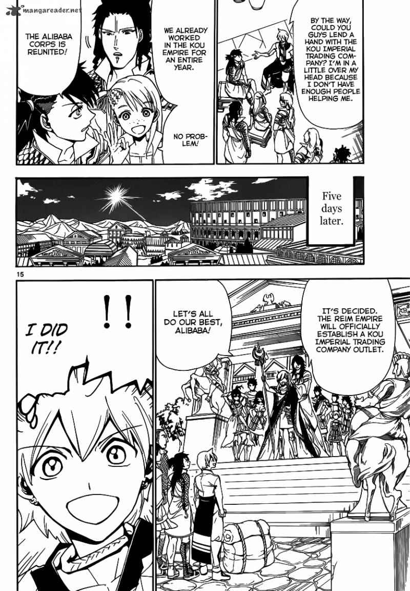 Magi - Labyrinth of Magic chapter 300 page 15
