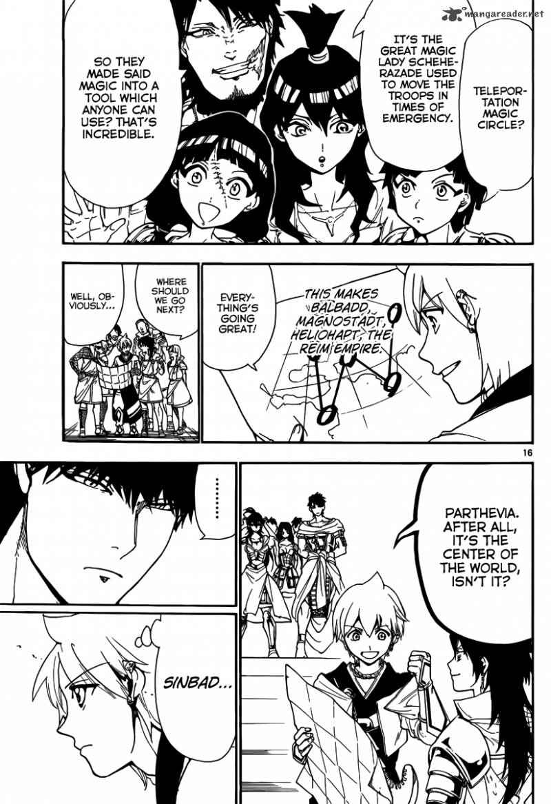 Magi - Labyrinth of Magic chapter 300 page 16