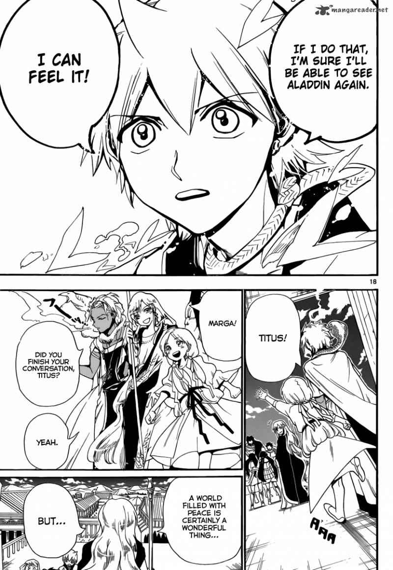 Magi - Labyrinth of Magic chapter 300 page 18