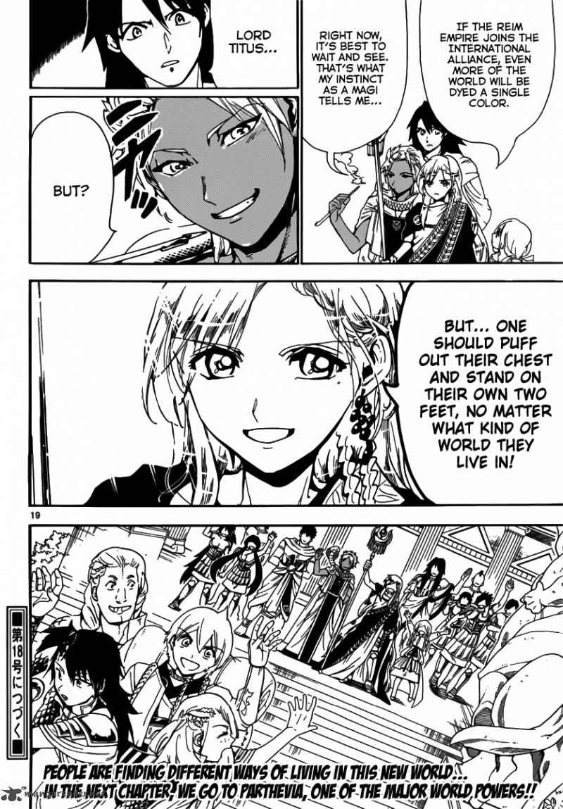 Magi - Labyrinth of Magic chapter 300 page 19