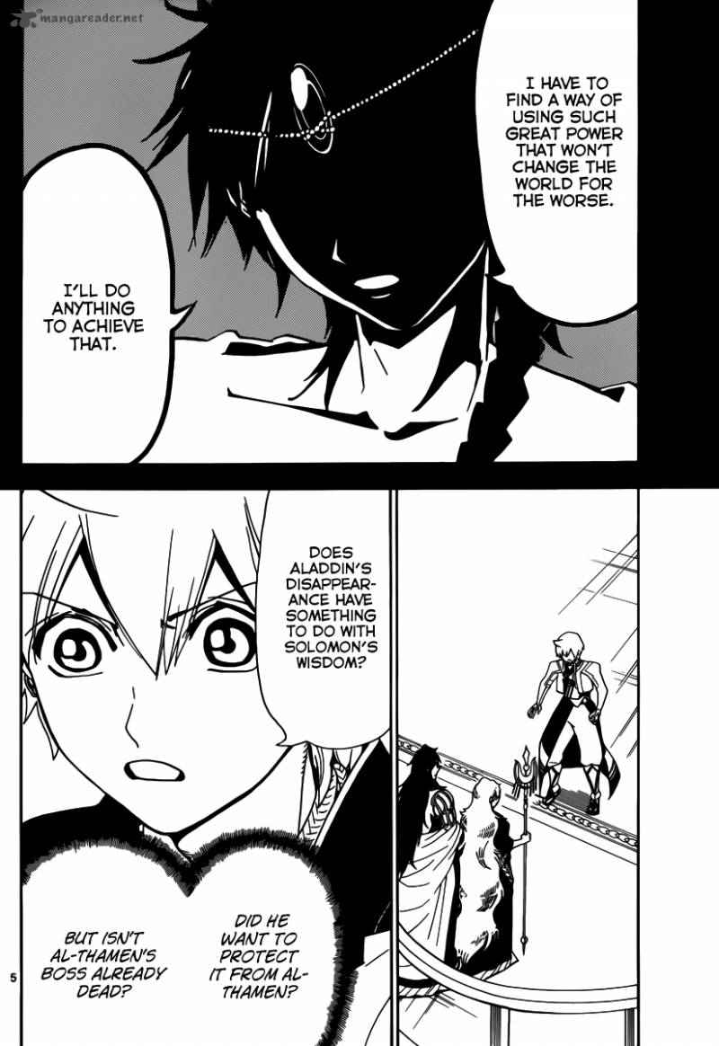 Magi - Labyrinth of Magic chapter 300 page 5