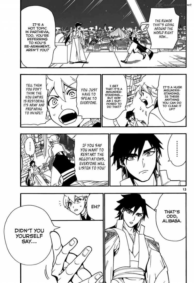 Magi - Labyrinth of Magic chapter 302 page 14