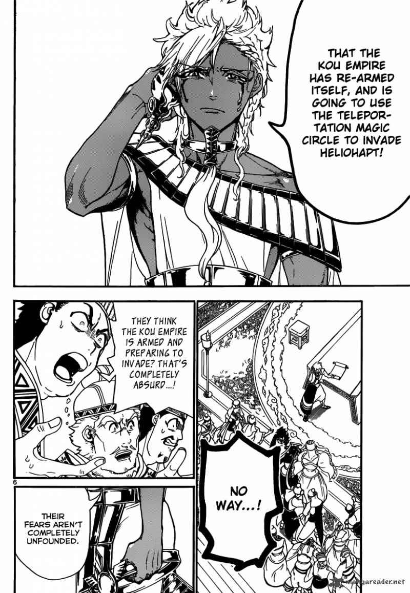 Magi - Labyrinth of Magic chapter 302 page 7