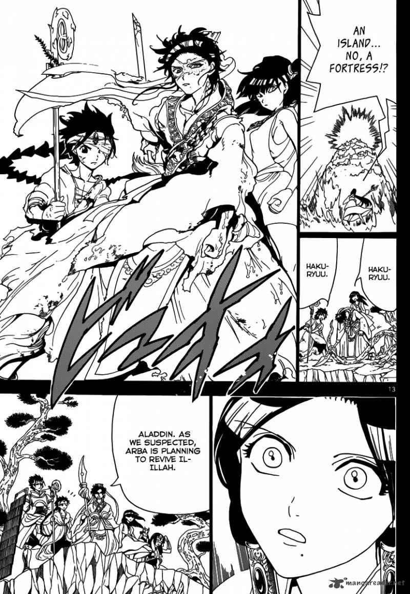 Magi - Labyrinth of Magic chapter 306 page 13