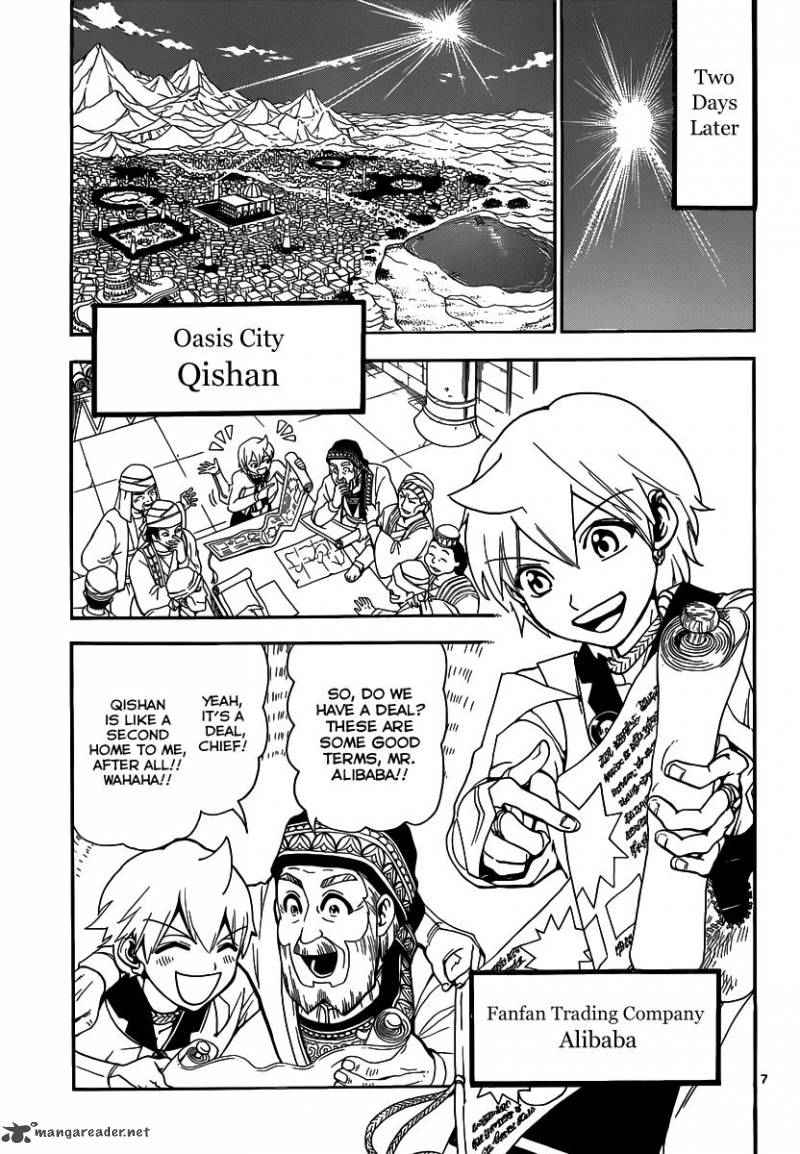 Magi - Labyrinth of Magic chapter 313 page 7