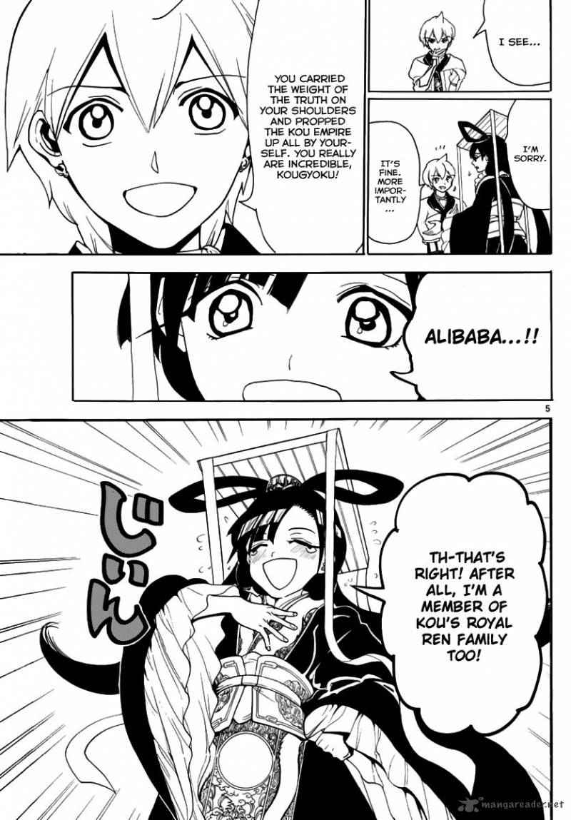 Magi - Labyrinth of Magic chapter 315 page 5