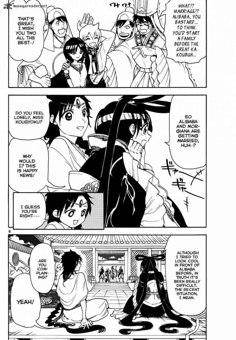 Magi - Labyrinth of Magic chapter 315 page 6