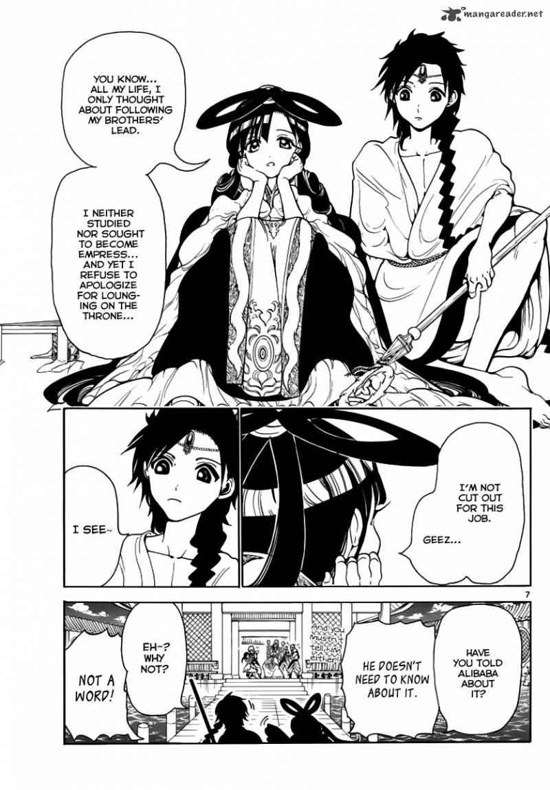 Magi - Labyrinth of Magic chapter 315 page 7