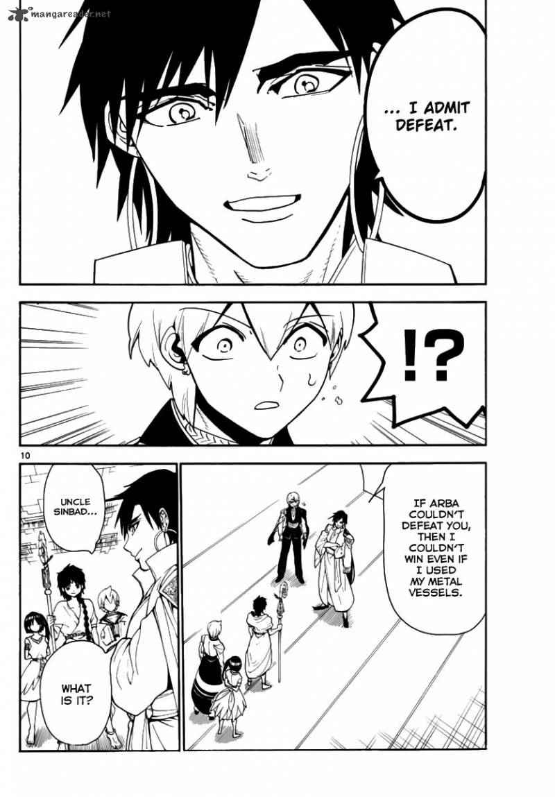 Magi - Labyrinth of Magic chapter 316 page 10