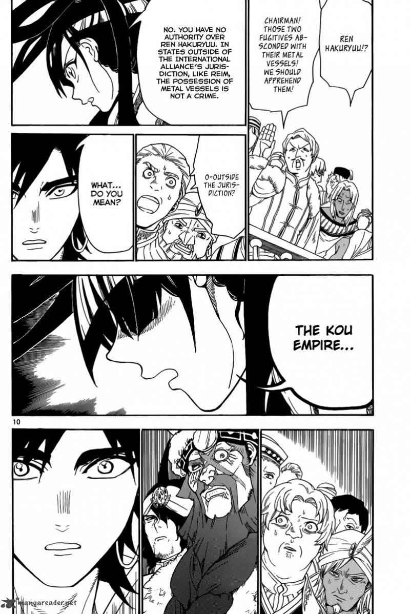 Magi - Labyrinth of Magic chapter 318 page 10