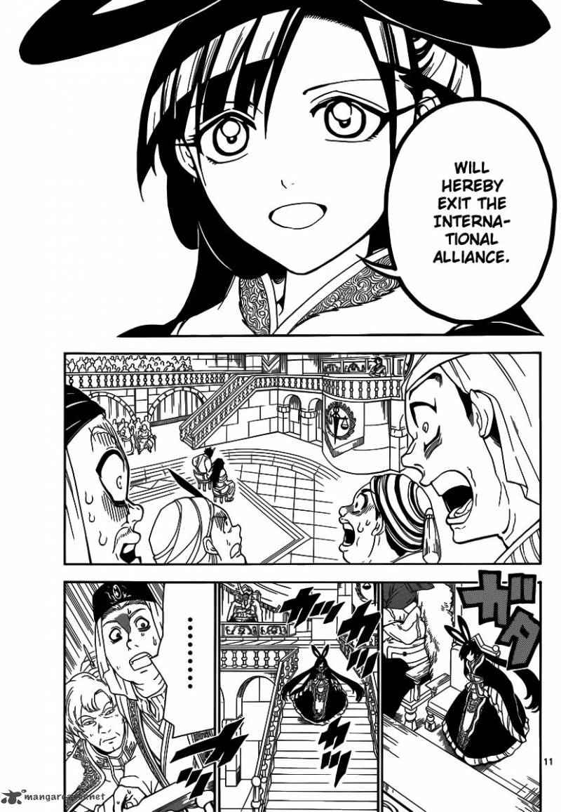 Magi - Labyrinth of Magic chapter 318 page 11