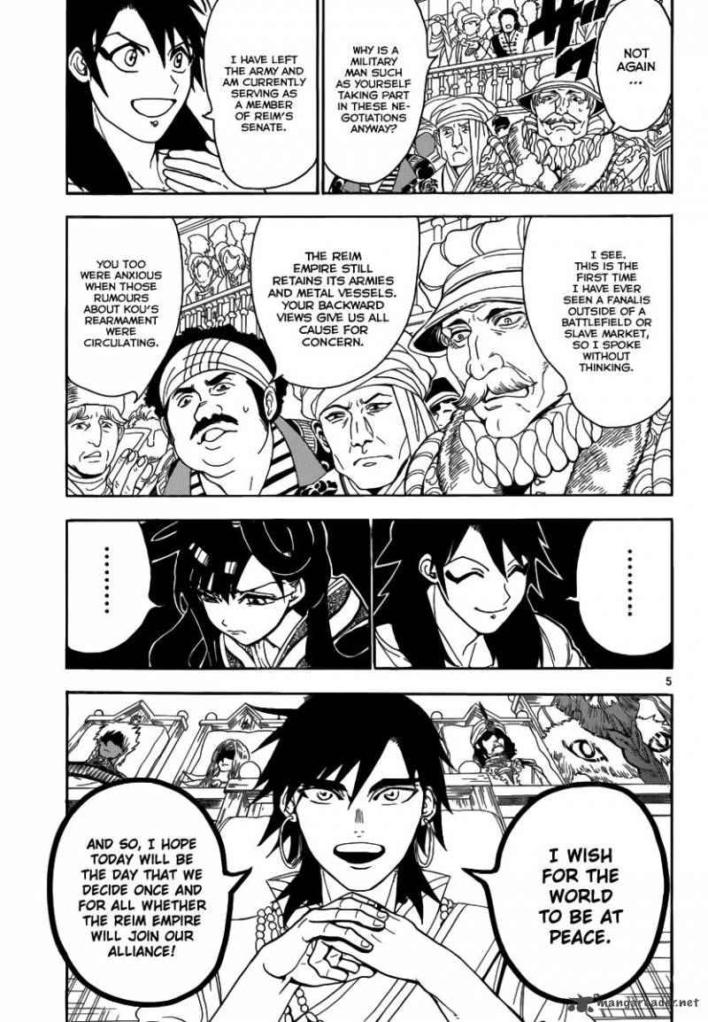 Magi - Labyrinth of Magic chapter 318 page 5
