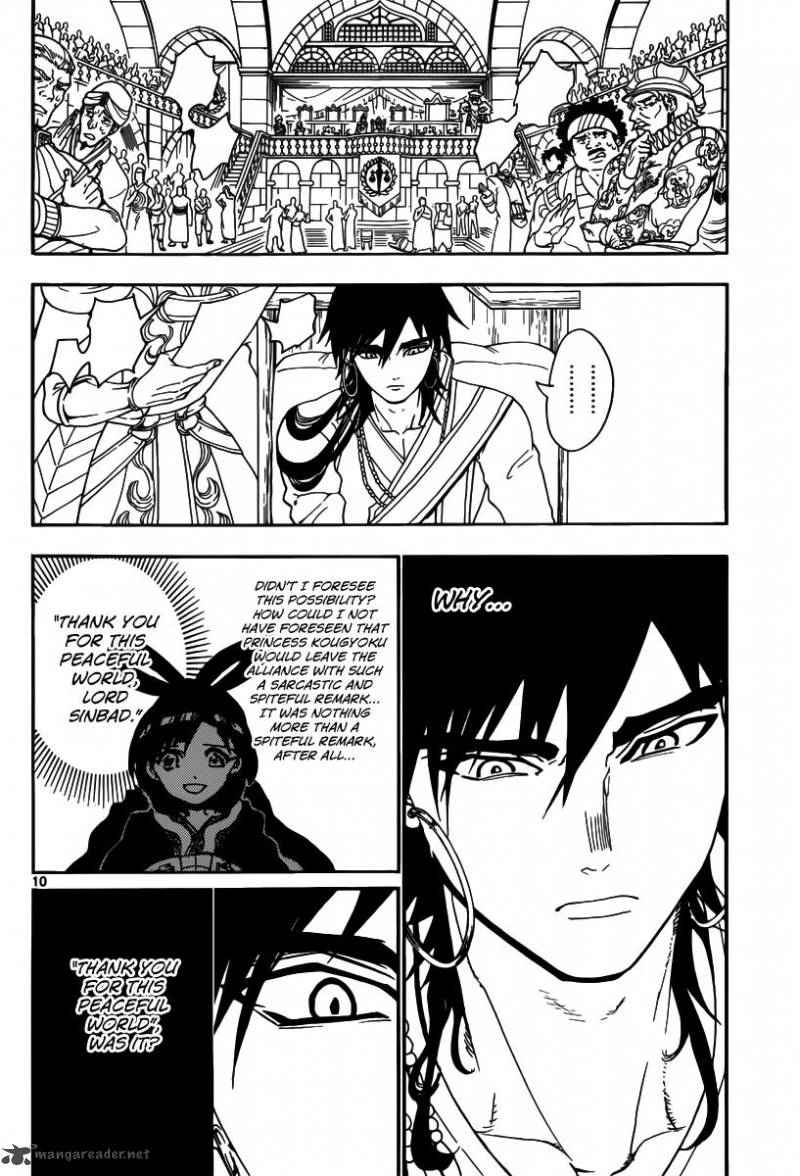 Magi - Labyrinth of Magic chapter 319 page 10
