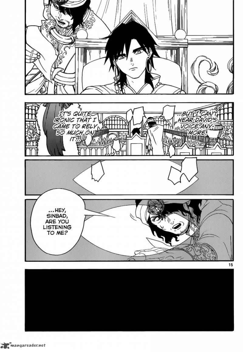 Magi - Labyrinth of Magic chapter 319 page 15