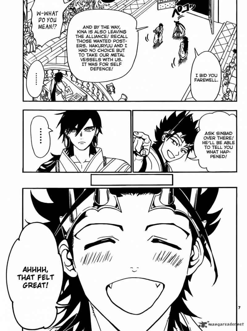 Magi - Labyrinth of Magic chapter 319 page 7