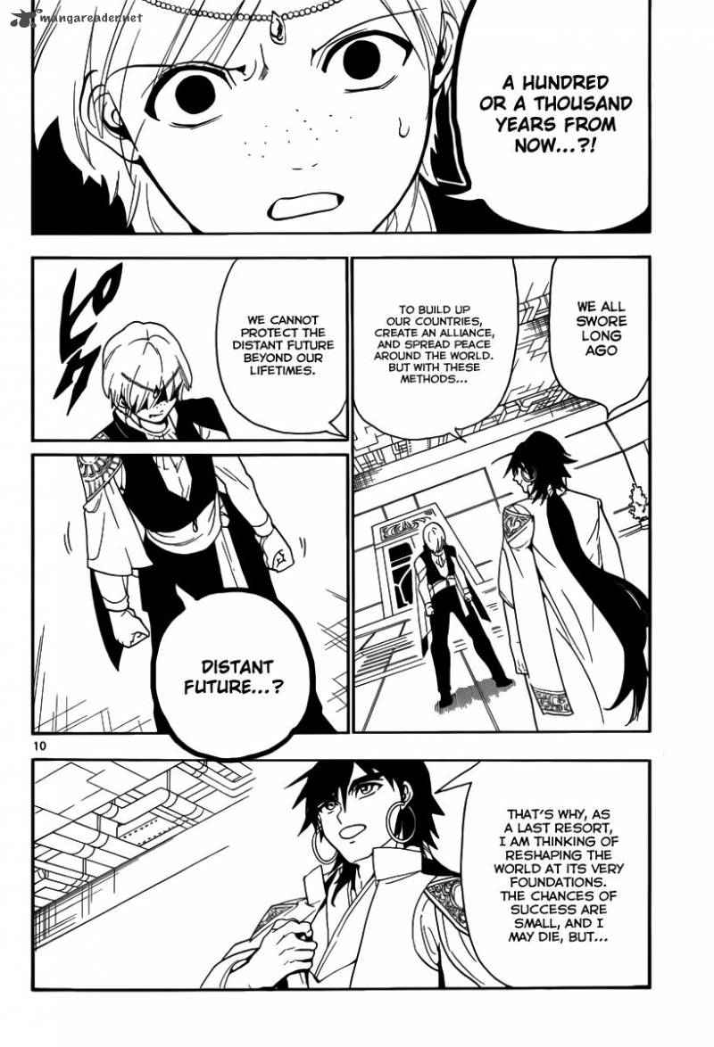 Magi - Labyrinth of Magic chapter 320 page 10