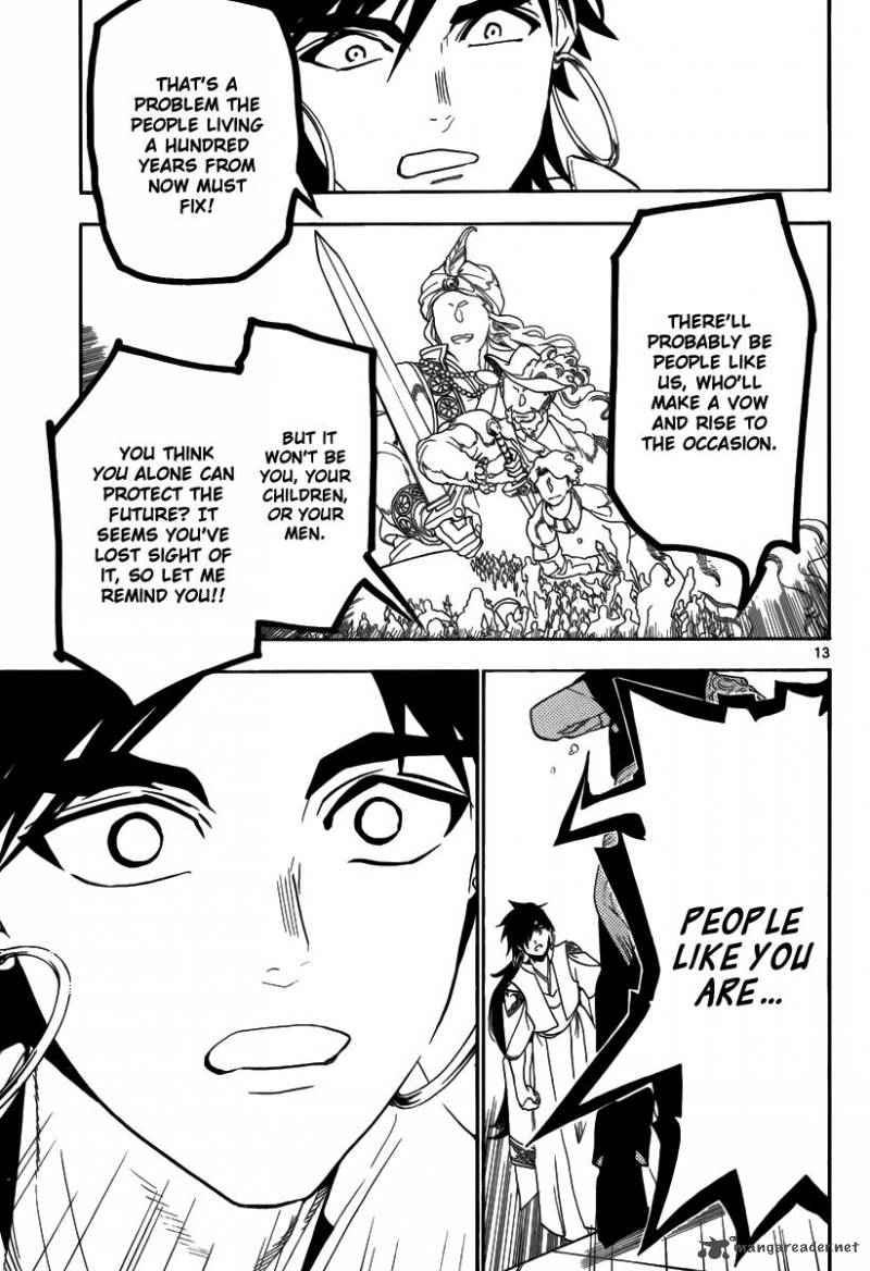 Magi - Labyrinth of Magic chapter 320 page 13