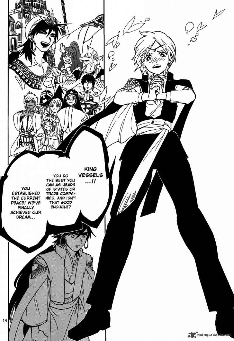 Magi - Labyrinth of Magic chapter 320 page 14