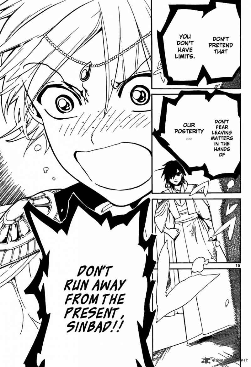 Magi - Labyrinth of Magic chapter 320 page 15