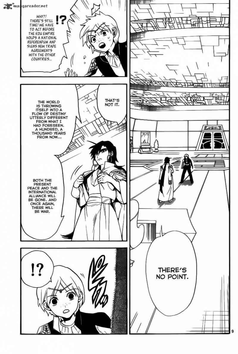 Magi - Labyrinth of Magic chapter 320 page 9