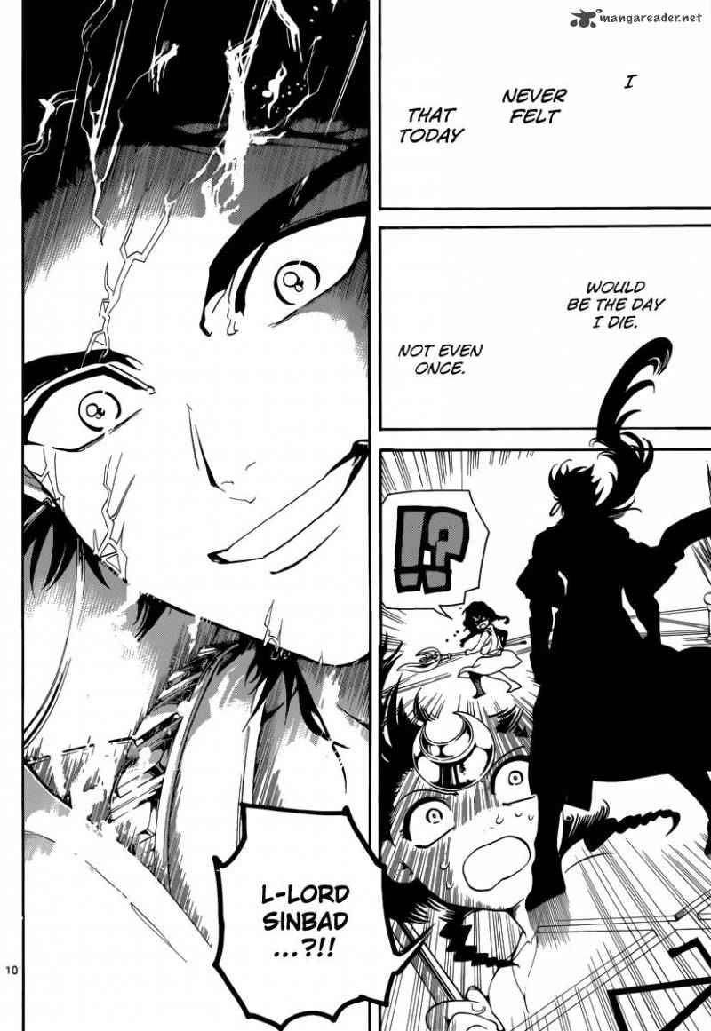 Magi - Labyrinth of Magic chapter 321 page 10