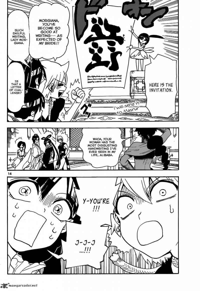 Magi - Labyrinth of Magic chapter 325 page 13