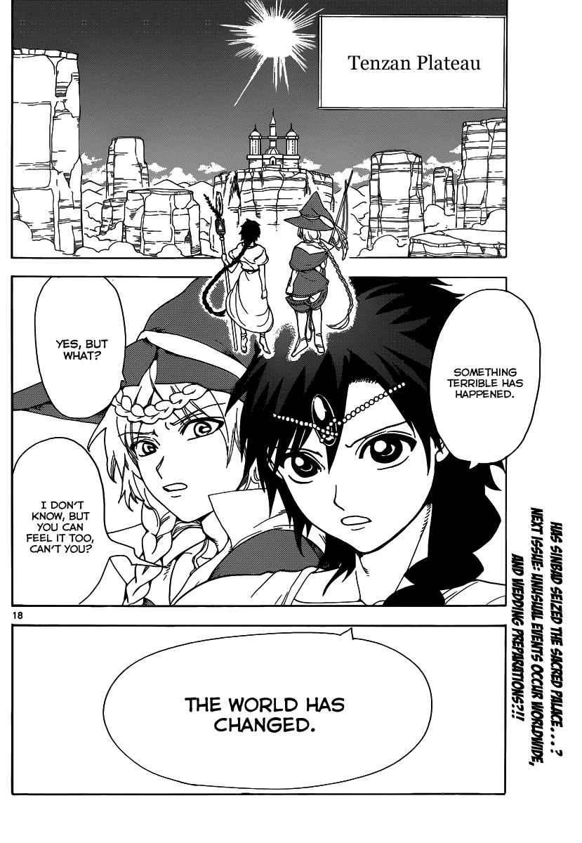Magi - Labyrinth of Magic chapter 325 page 18