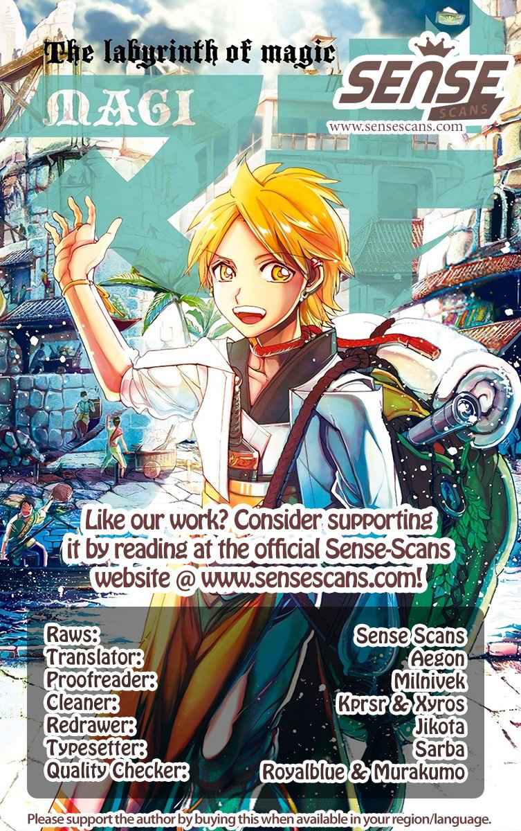 Magi - Labyrinth of Magic chapter 327 page 40