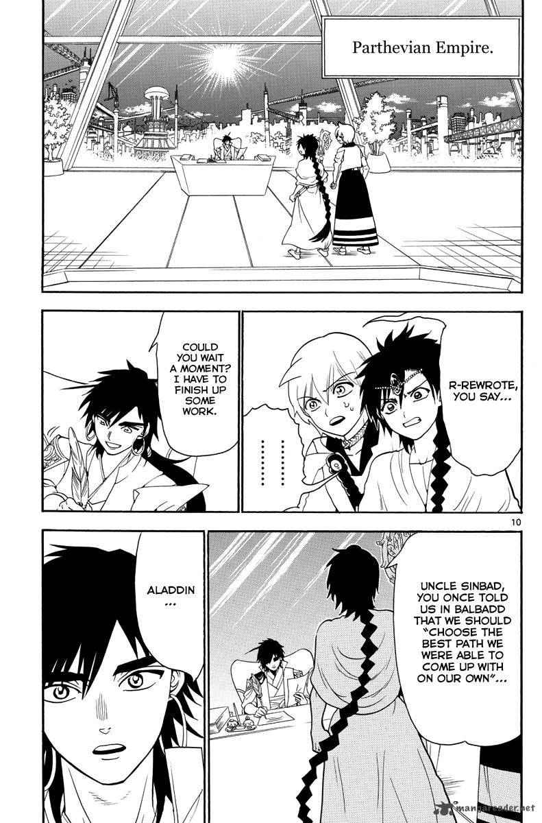Magi - Labyrinth of Magic chapter 328 page 10