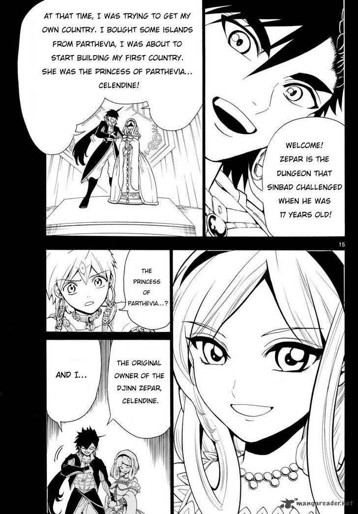 Magi - Labyrinth of Magic chapter 340 page 14