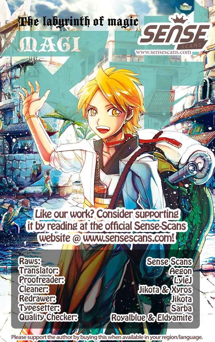 Magi - Labyrinth of Magic chapter 343 page 61