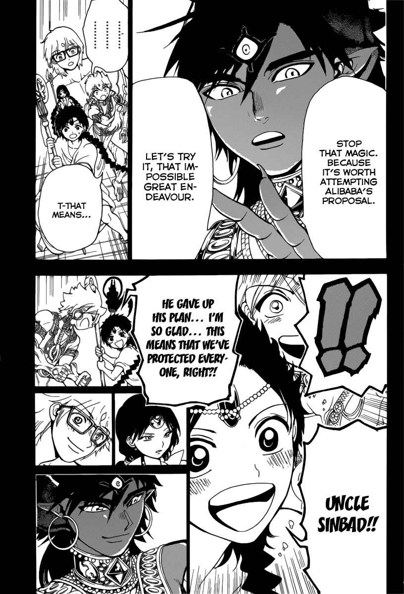 Magi - Labyrinth of Magic chapter 350 page 17