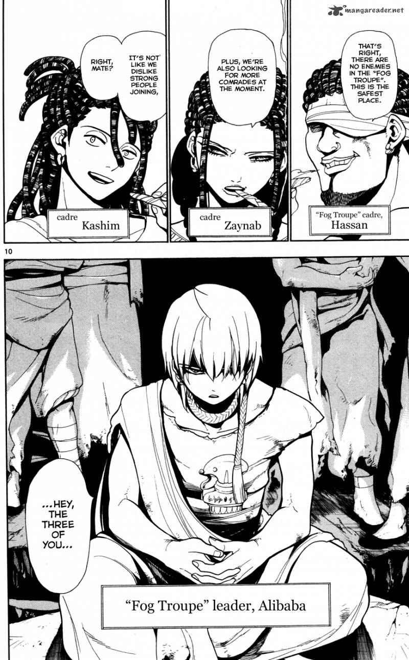 Magi - Labyrinth of Magic chapter 36 page 10