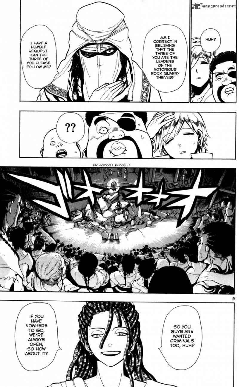 Magi - Labyrinth of Magic chapter 36 page 9