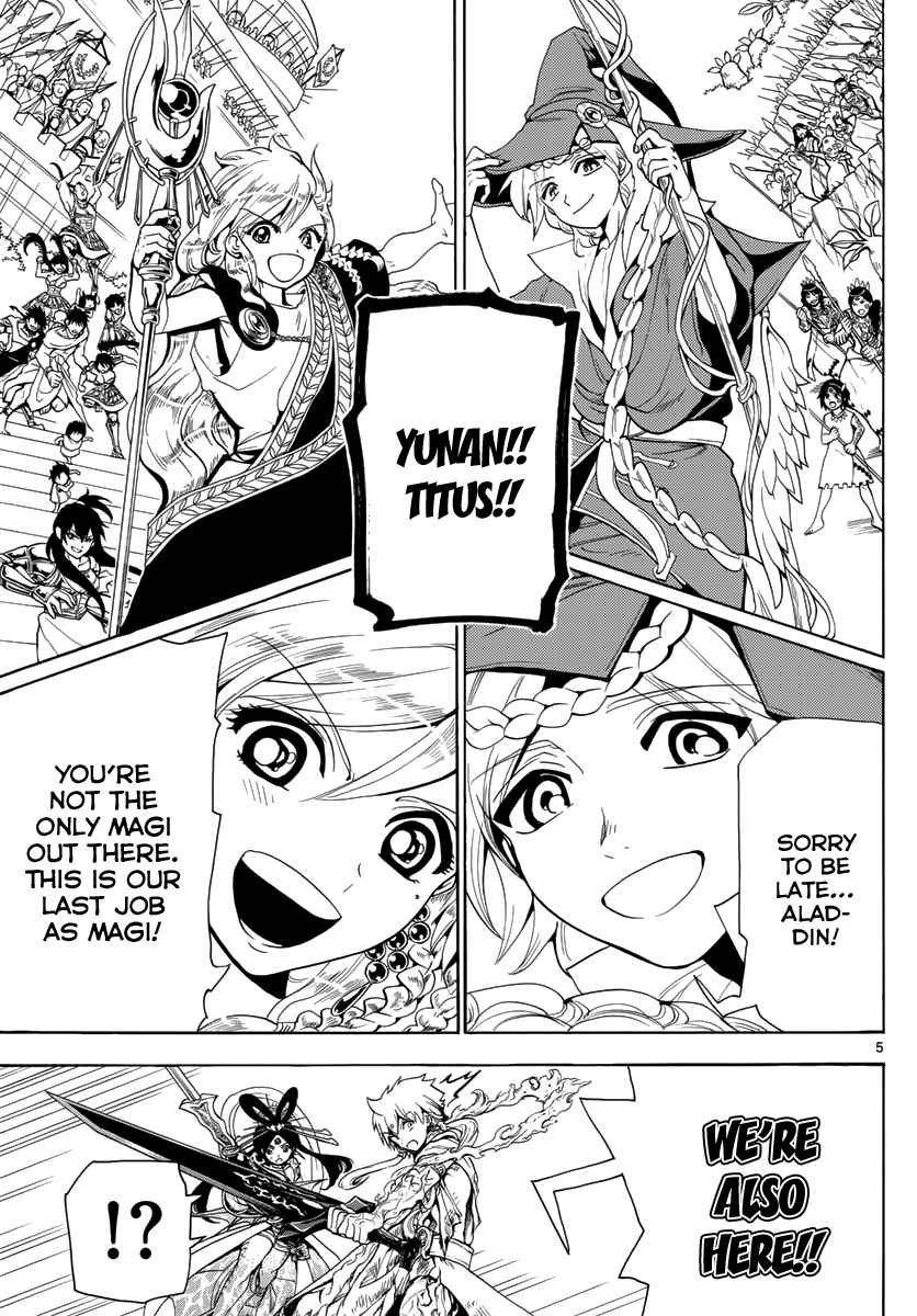Magi - Labyrinth of Magic chapter 362 page 121