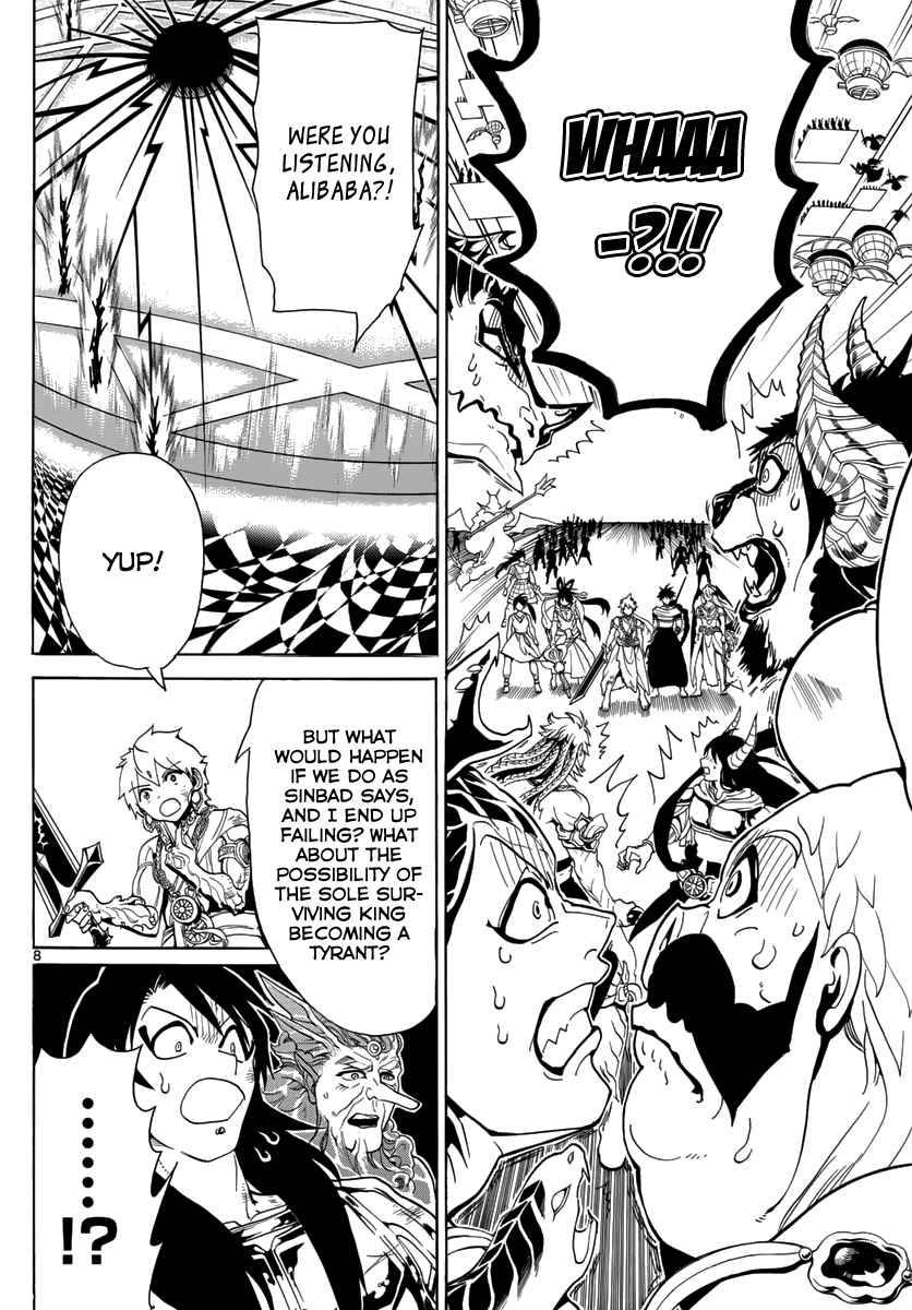 Magi - Labyrinth of Magic chapter 363 page 86