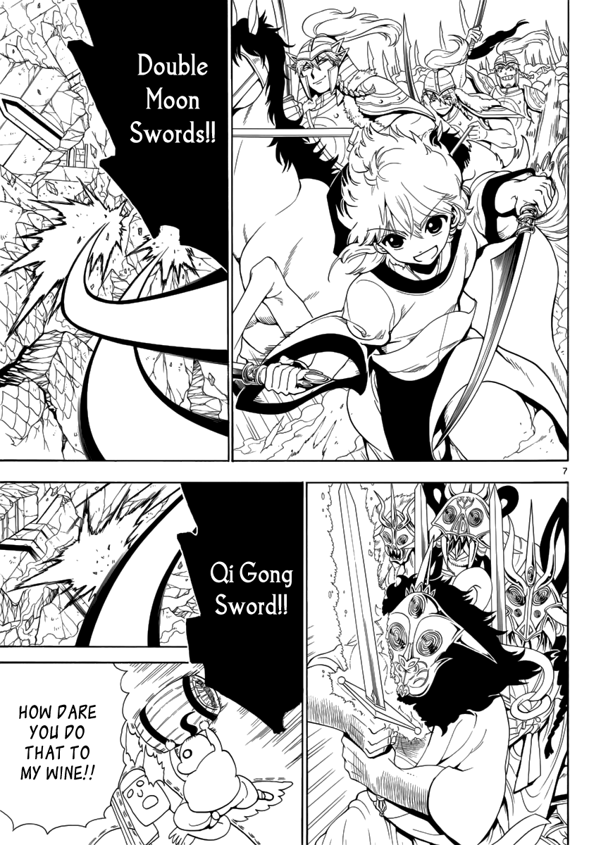 Magi - Labyrinth of Magic chapter 368 page 7