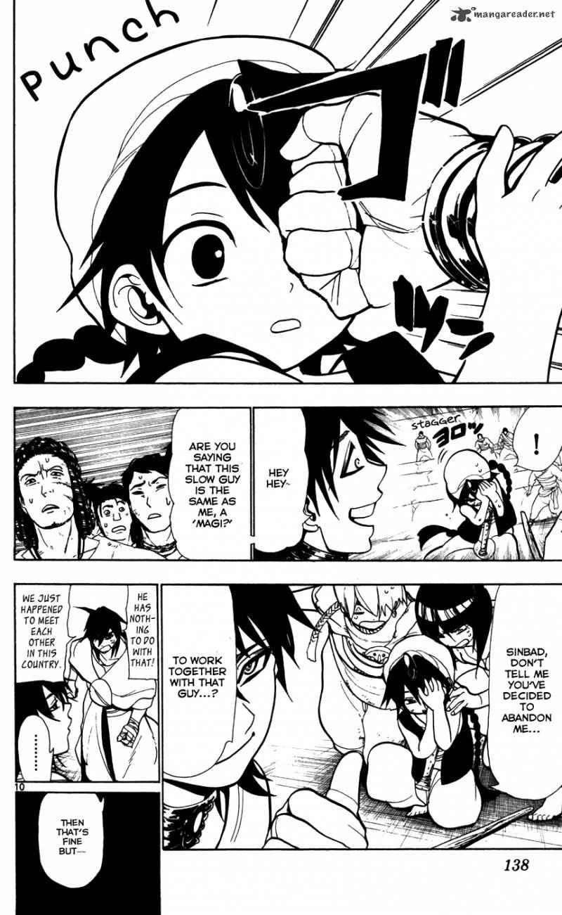 Magi - Labyrinth of Magic chapter 45 page 11